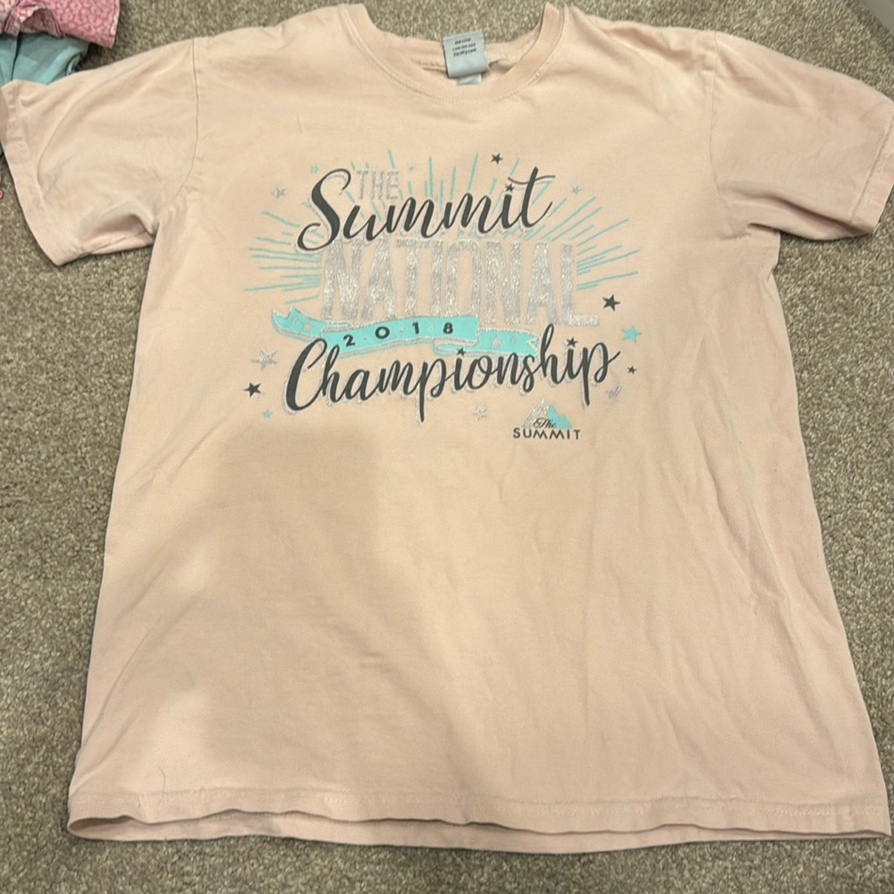 The Summit National Championship 2018 tshirt tee all-star competitive cheer AS